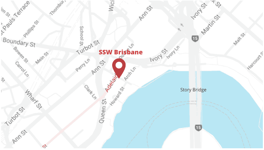 ssw brisbane office map
