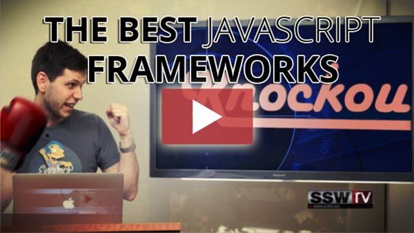 High Fashion and Javascript Frameworks