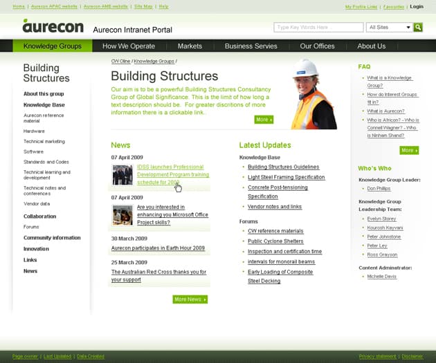 Aurecon Portal