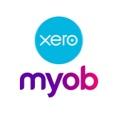 Xero & MYOB logo