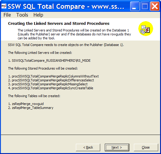 Creating Linked Servers and Procedures