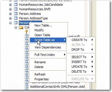 sql server sql data