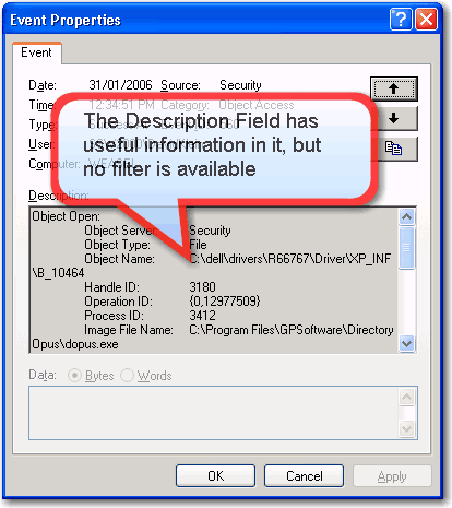 Description Field