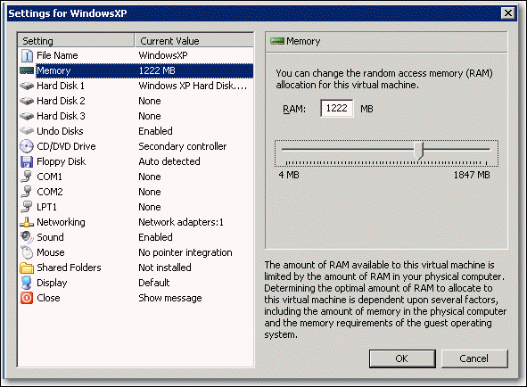 Maximum Memory