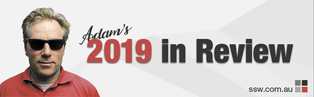 Adam's 2019 in Review