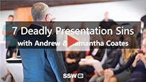 7 Deadly Presentation Sins