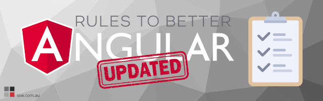 We've updated our Rules to Better Angular