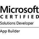 Certification microsoft developer app builder