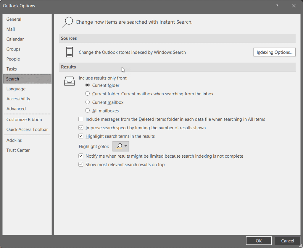 Do You Know How To Search Outlook Effectively SSW Rules