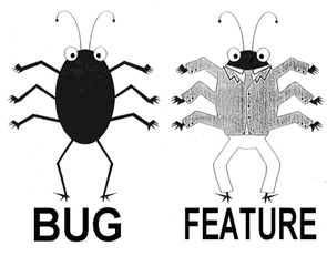bug feature
