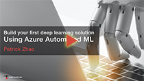 SSW TV - Build your first deep learning solution using Azure Automated ML