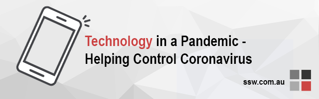technology in a pandemic - helping control coronavirus!