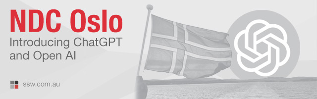 NDC Oslo – Introducing the best of ChatGPT & Open AI API to the Vikings