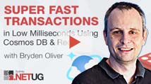 Super fast transactions in low milli-seconds using Cosmos DB and Redis | Bryden Oliver