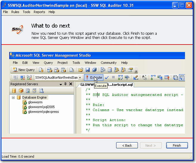 Database Optimisation Script