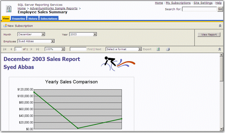 Employee Sales Summary